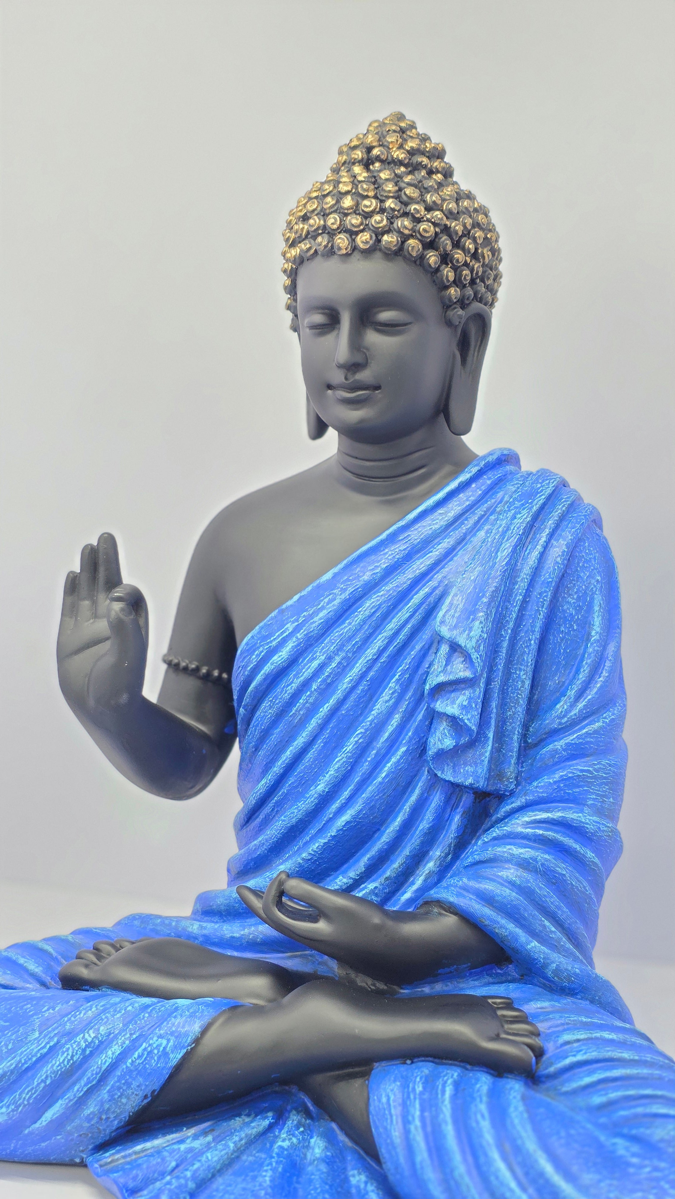 Akashwani Blessing Buddha Statue for Indoor 15 inches