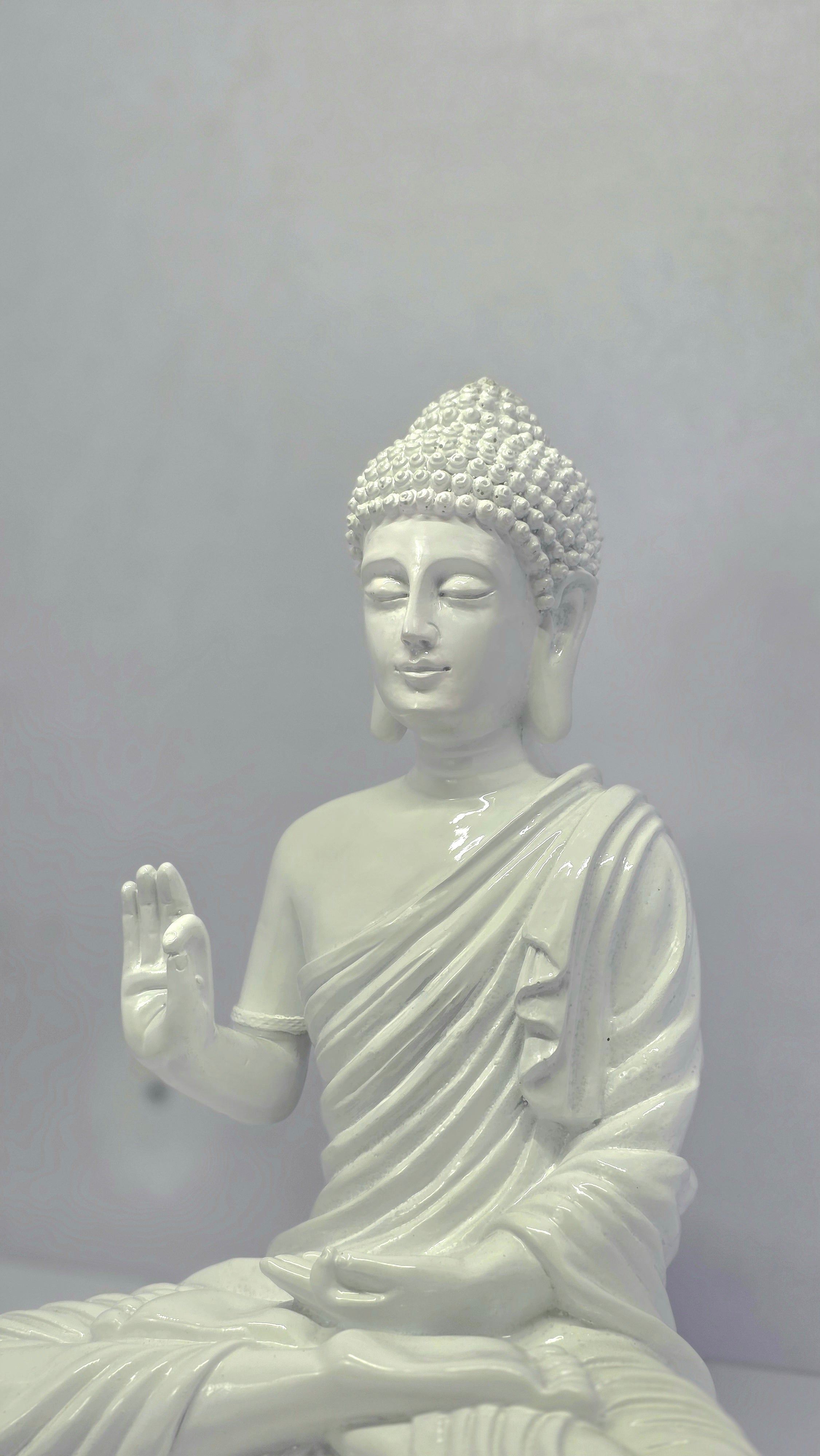 Akashwani Blessing Buddha Statue for Indoor 15 inches