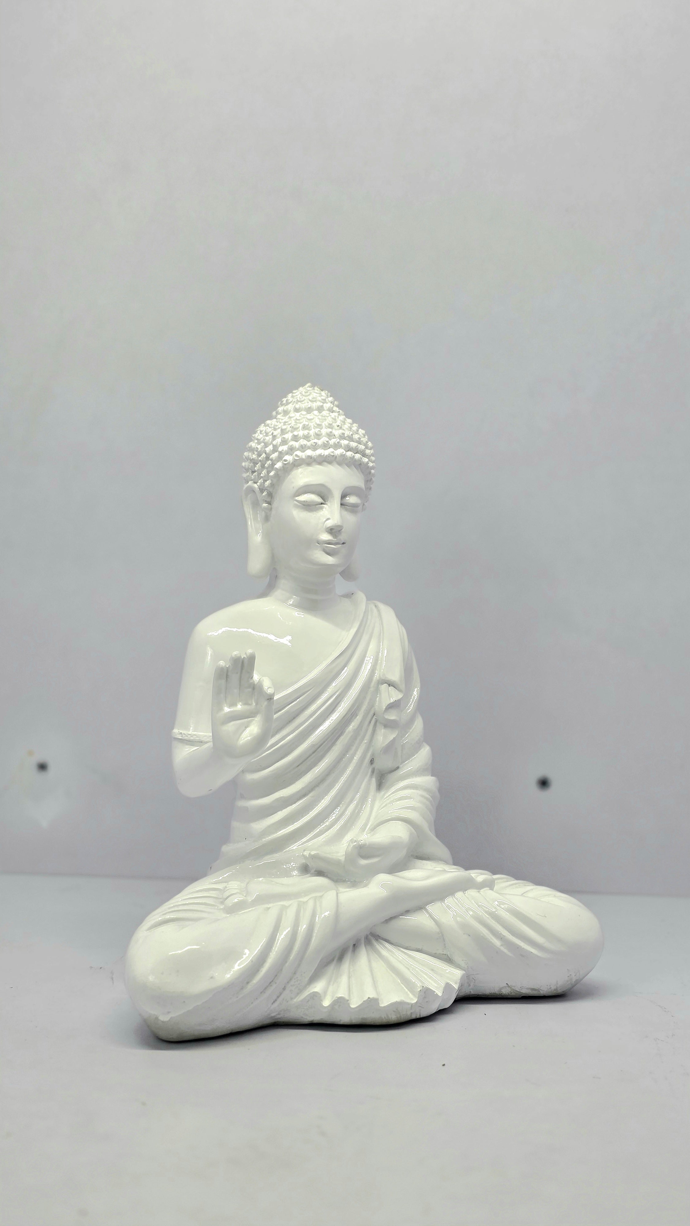 Akashwani Blessing Buddha Statue for Indoor 12 inches