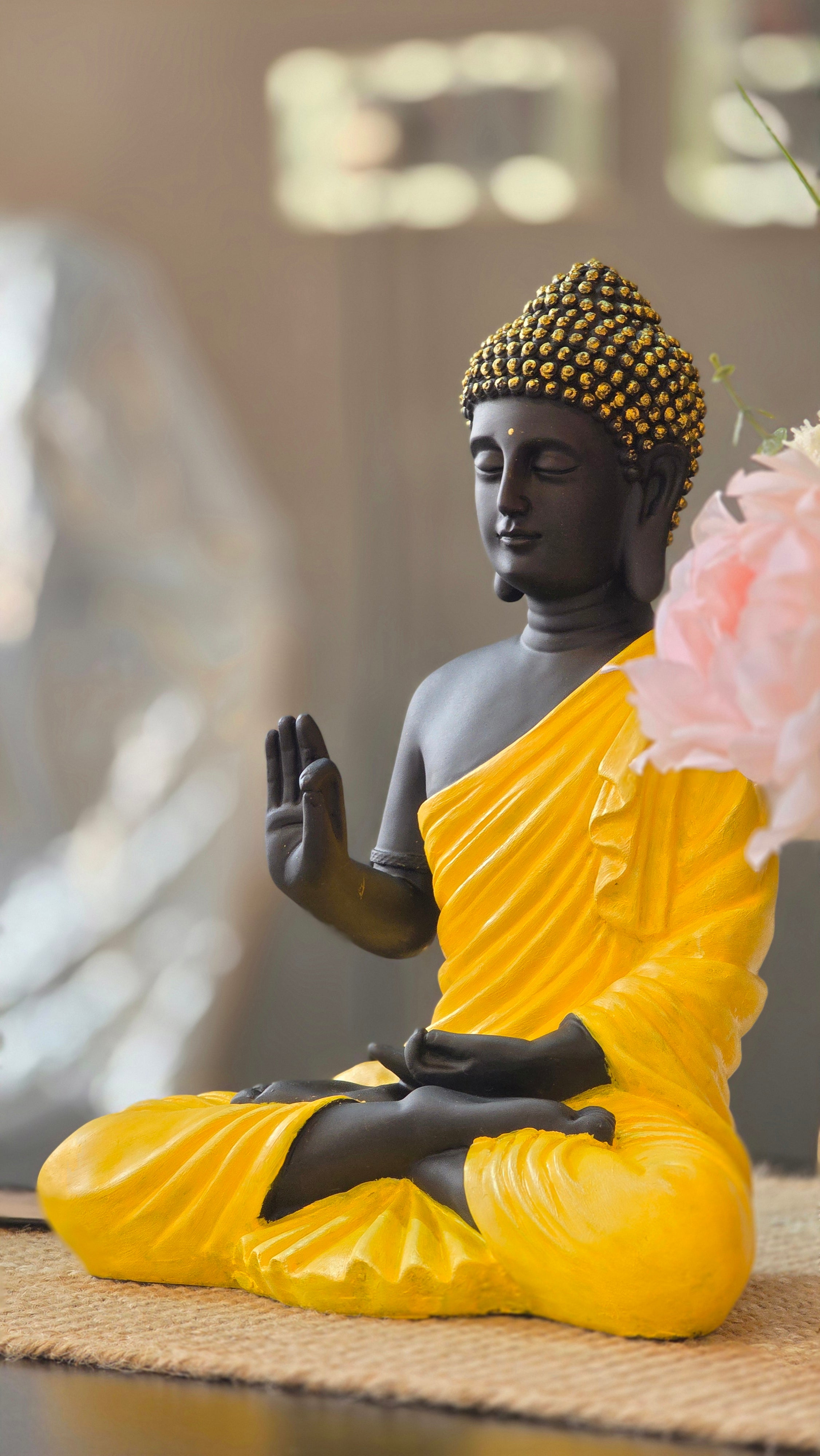 Akashwani Blessing Buddha Statue for Indoor 15 inches